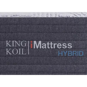Colchón compactado de resortes King Koil G-Hybrid de 2 plazas 150x190 cm