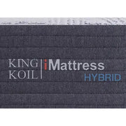 Colchón compactado de resortes King Koil G-Hybrid de 2 plazas 150x190 cm