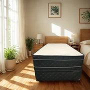 Sommier 1 Y 1/2 Plazas 100x190 El Descanso Línea Roble Euro Pillow