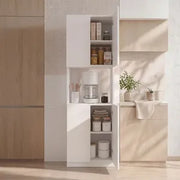 Mueble Organizador Alacena Despensero Cocina Blanco 4 Puerta Blanco