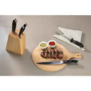 Taco de cuchillos y tabla de madera LBRIN00597