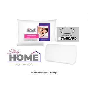 Almohada Stay Home 61x40 Viscoelástica