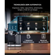 Cafetera Expreso Cuk By Gadnic CM5600 Semi Automática 20 Bar Con Espumador De Leche