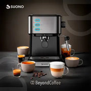 Cafetera Espresso Suono 20 Bar Espumador HOG0389ACE