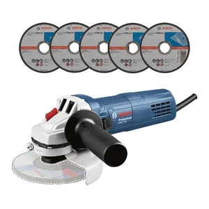 Amoladora angular Bosch GWS 700 710 Watts + 5 Discos