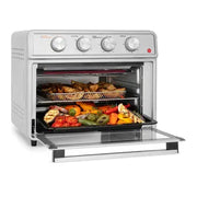 Freidora de Aire Atma y Hornito Eléctrico HGFA2323PI 23Lts Silver