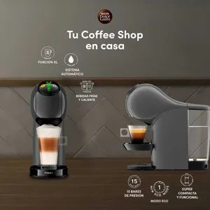 Cafetera Dolce Gusto Hero Genio S Athracite Gris
