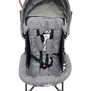 Cochecito de Bebe Paraguita MU Reforzado Color Gris