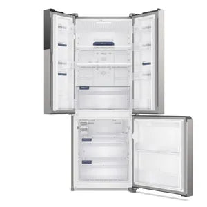 Heladera Electrolux No Frost Inverter Multidoor IM7S 480Lts Gris