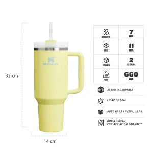 Vaso Quencher Stanley 1,18Lts Pomelo