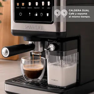 Cafetera Express Smartlife Digital Latte Semi Automática SL-ECDM5406