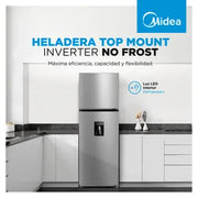 Heladera No Frost Midea MDRT489MTE46ADW 340 Litros