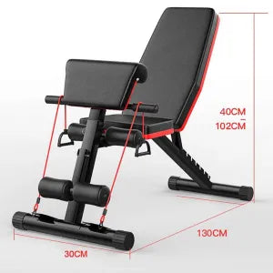 Banco Multifuncion Gimnasio Reclinable Scott Bicep Abdominal