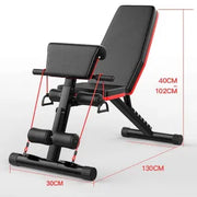 Banco Multifuncion Gimnasio Reclinable Scott Bicep Abdominal