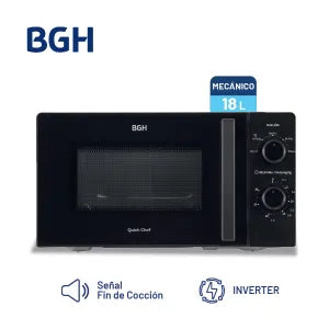 Microondas Mecánico BGH B118MN25 18 Litros