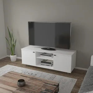 Mesa TV Centro Estant MT4002BL Blanco 128 x 50 cm
