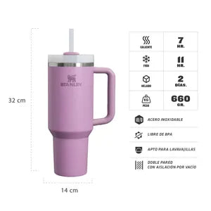 Vaso Térmico Stanley Quencher 1,1Lts Lilac