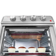 Freidora de Aire Atma y Hornito Eléctrico HGFA2323PI 23Lts Silver