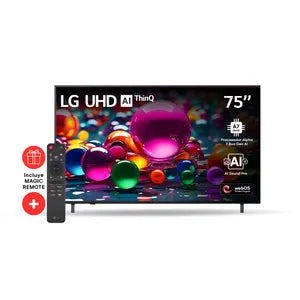 Smart TV LG UHD AI 75" UHD 4K Procesador Alpha 7 8va Gen con Inteligencia Artificial 75UA8550PSA