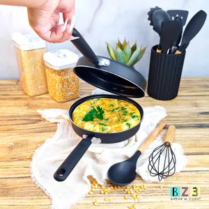 Sarten Doble 24cm Aluminio Antiadherente Daily Hudson DAY24