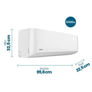 Aire Acondicionado Split Frío/Calor Philco 5400F 6300W PHS60HA4CN