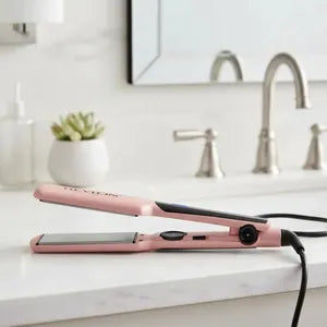 Planchita De Pelo Revlon Titanio Rose Gold Wide Rvst2182rg